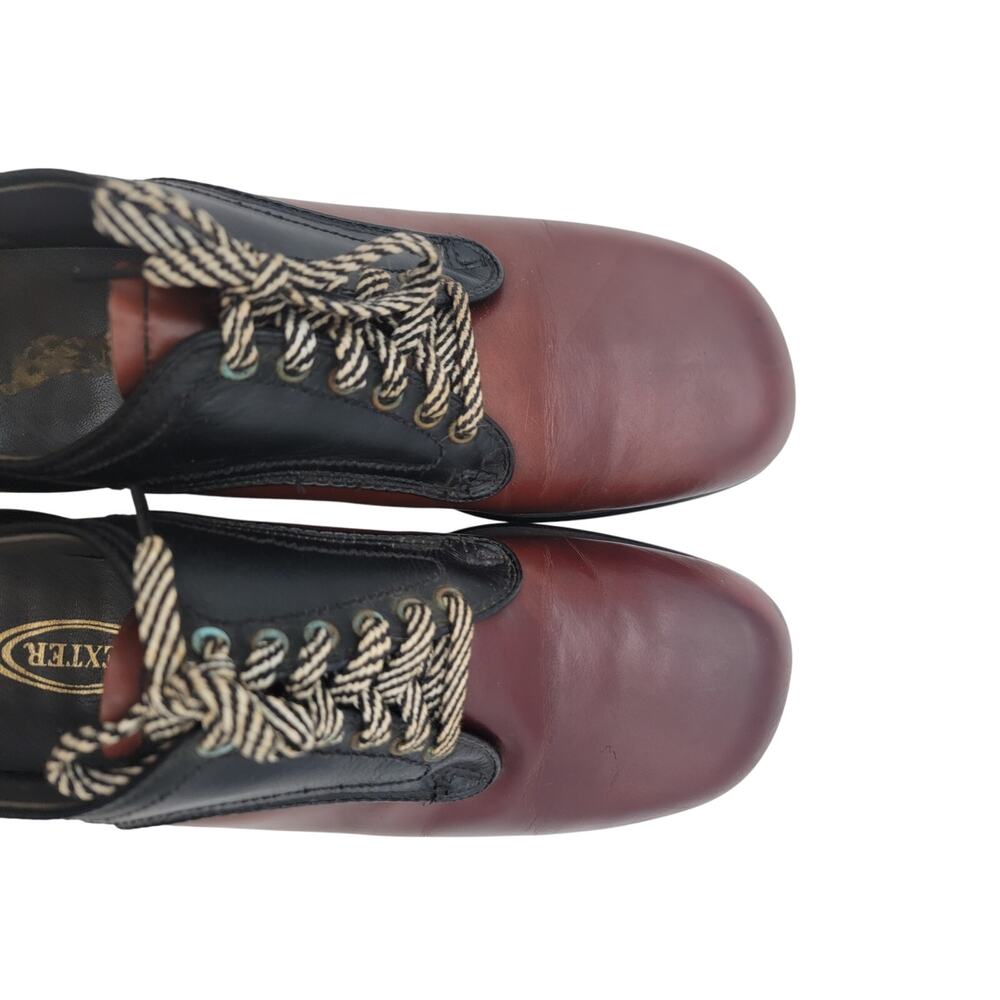 50s Vintage Dexter Two Toned Mens Dress Shoes - Picture 9 of 12